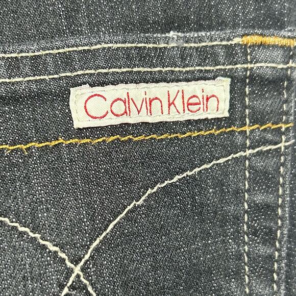 Calvin Klein Stretch Bootcut Jeans Women's Size 6 Casual‎ Designer Denim Office - Picture 3 of 8
